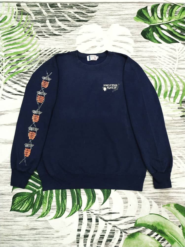 Band Tees × Japanese Brand × Vintage Vintage 90s Skate Punk Rock japanese band pullover Size US M / EU 48-50 / 2 - 3 Thumbnail
