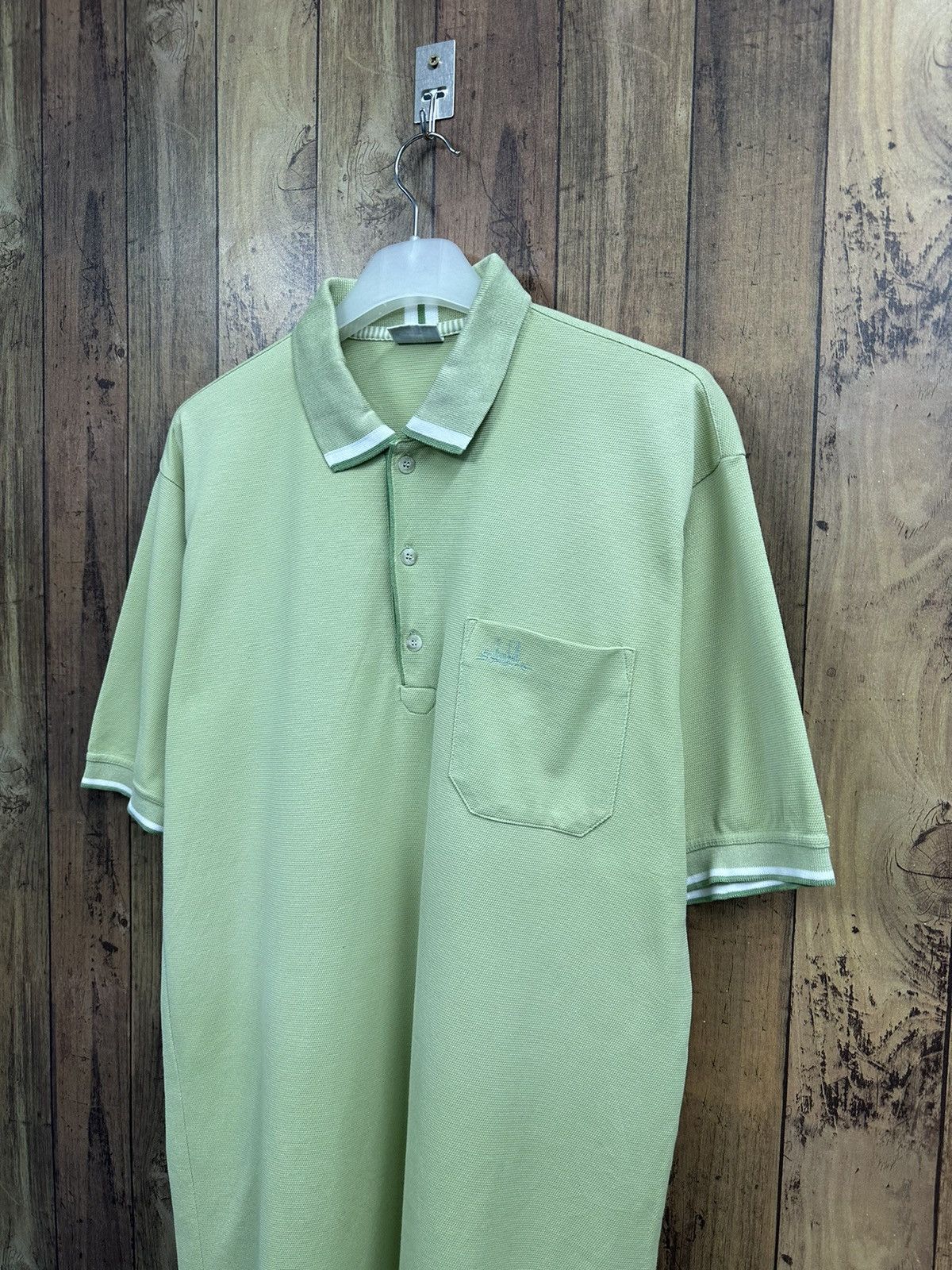 Alfred Dunhill × Designer × Vintage Vintage Dunhill Sport Polo Tee A267 Size US M / EU 48-50 / 2 - 2 Thumbnail