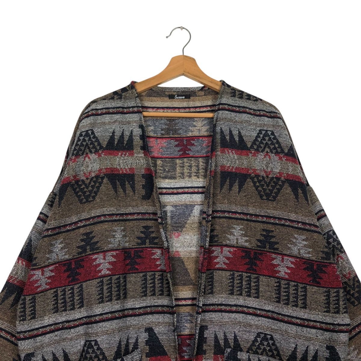 Japanese Brand 🔥VINTAGE JACKET NAVAJO NATIVE AZTEC SUVERE ISSEY MIYAKE Size US L / EU 52-54 / 3 - 5 Thumbnail