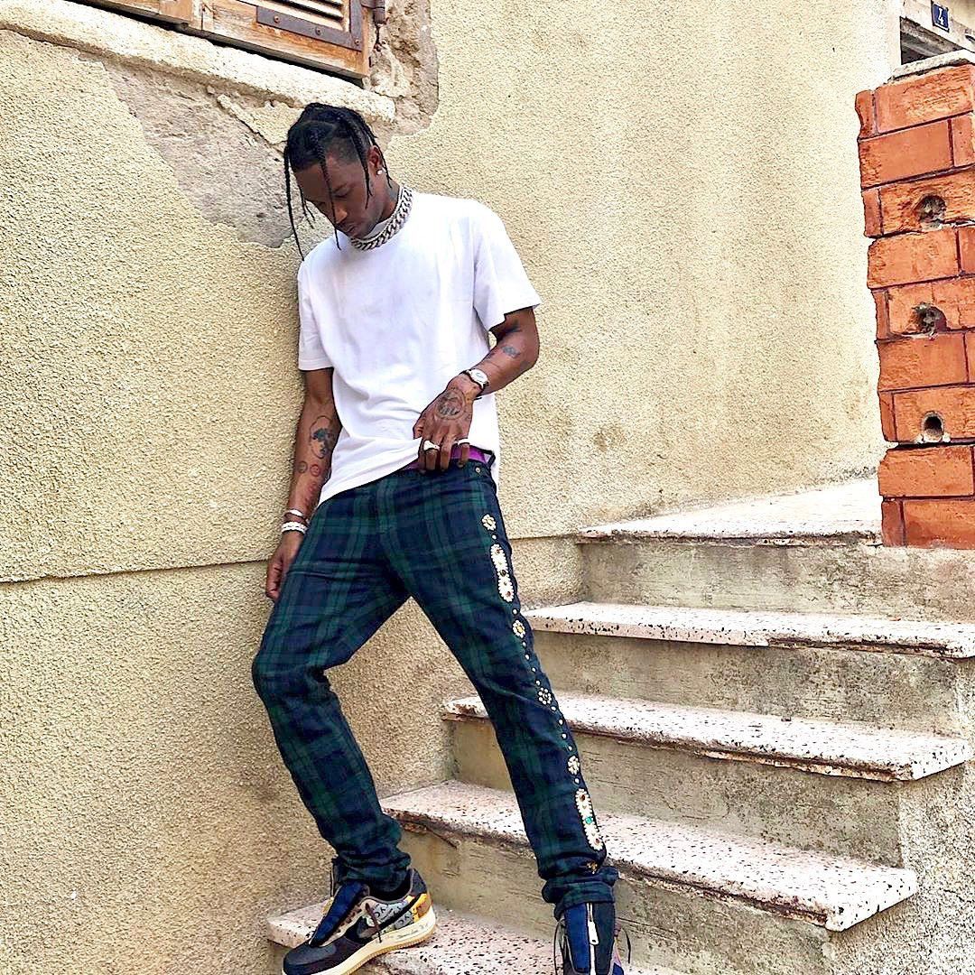 Rare FW14 1st release Kapital Kountry gemstone studded pants
