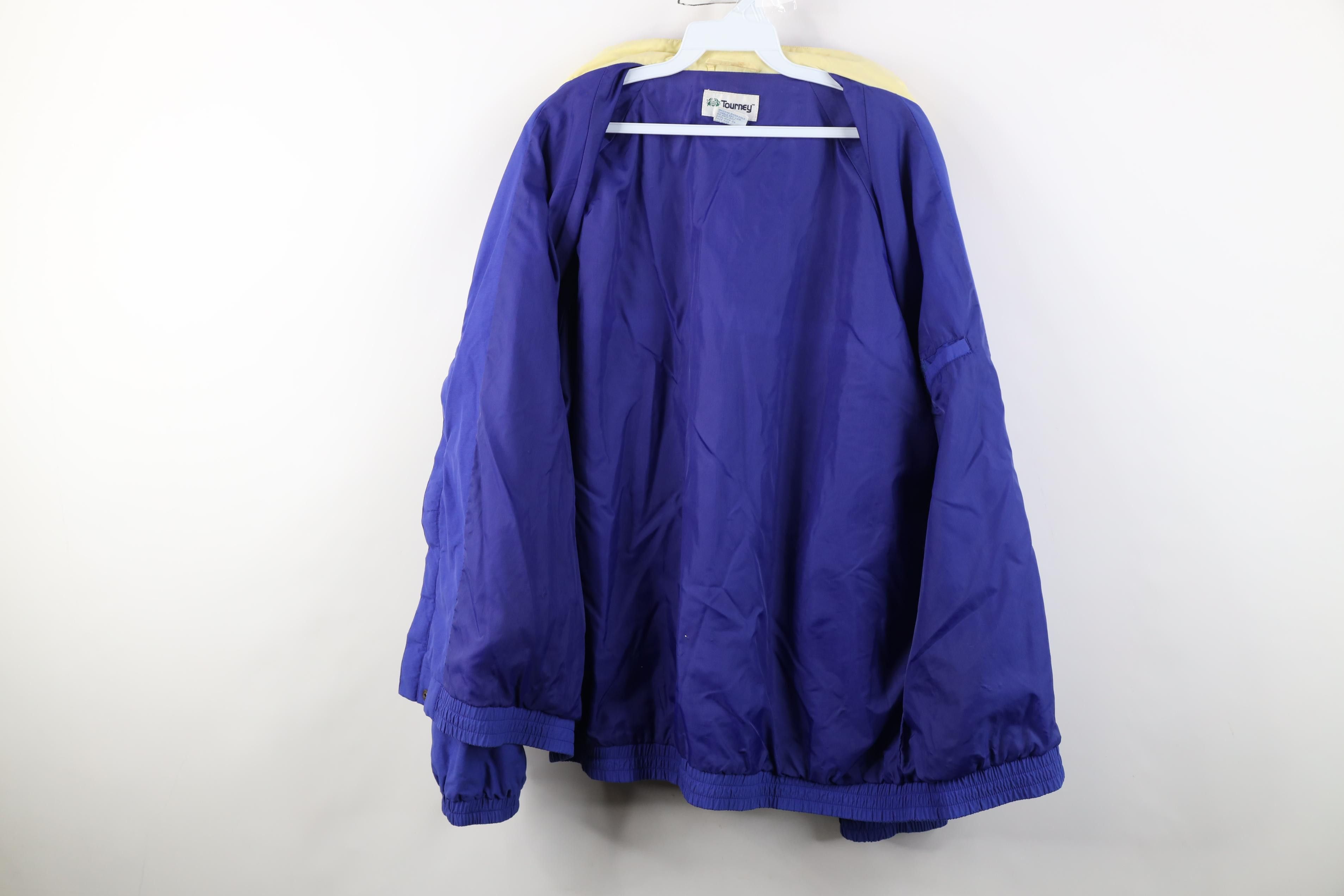 Vintage Vintage 80s 90s Streetwear Golf Rain Windbreaker Jacket Blue Size US XL / EU 56 / 4 - 12 Thumbnail