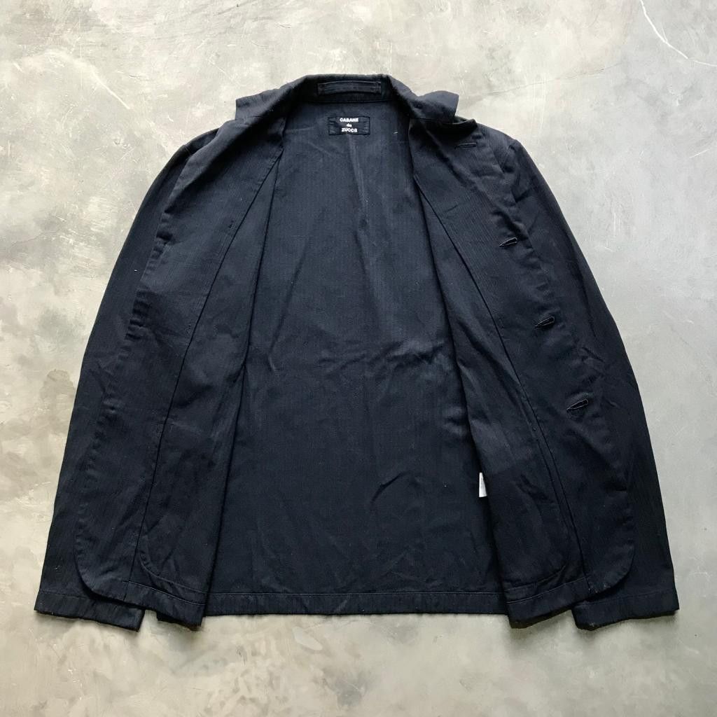 CABANE de ZUCCa × Issey Miyake Sample Cabane De Zucca Blazer Jacket Size 38R - 5 Thumbnail