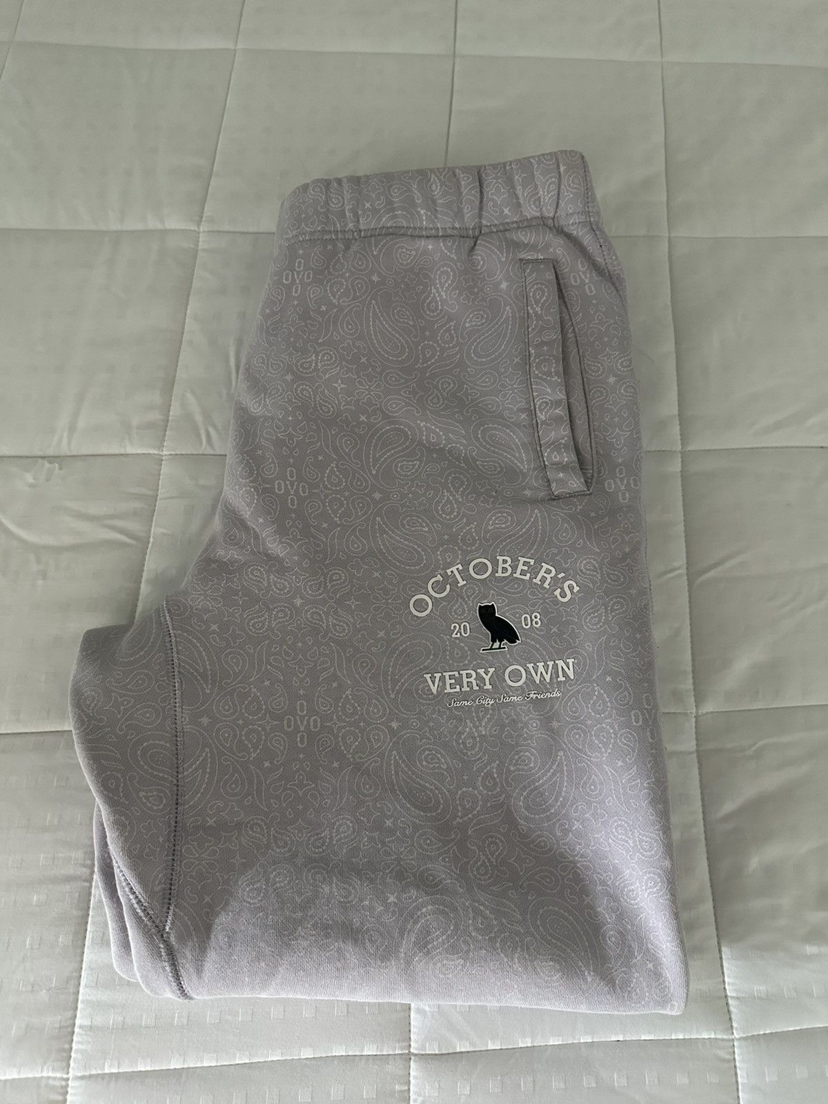 October's Very Own OVO Drake Collegiate Sweatpant (FW22) Size US 36 / EU 52 - 1 Thumbnail