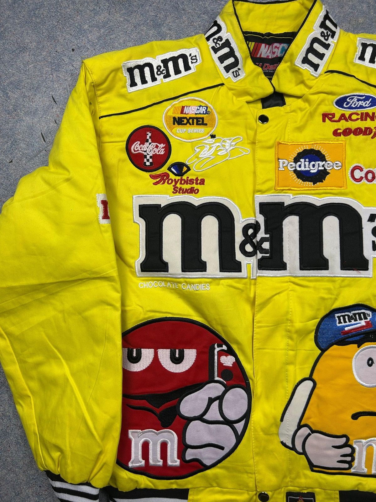 NASCAR Nascar Racing M&M’s 2005 Yellow Bomber Size US L / EU 52-54 / 3 - 3 Thumbnail