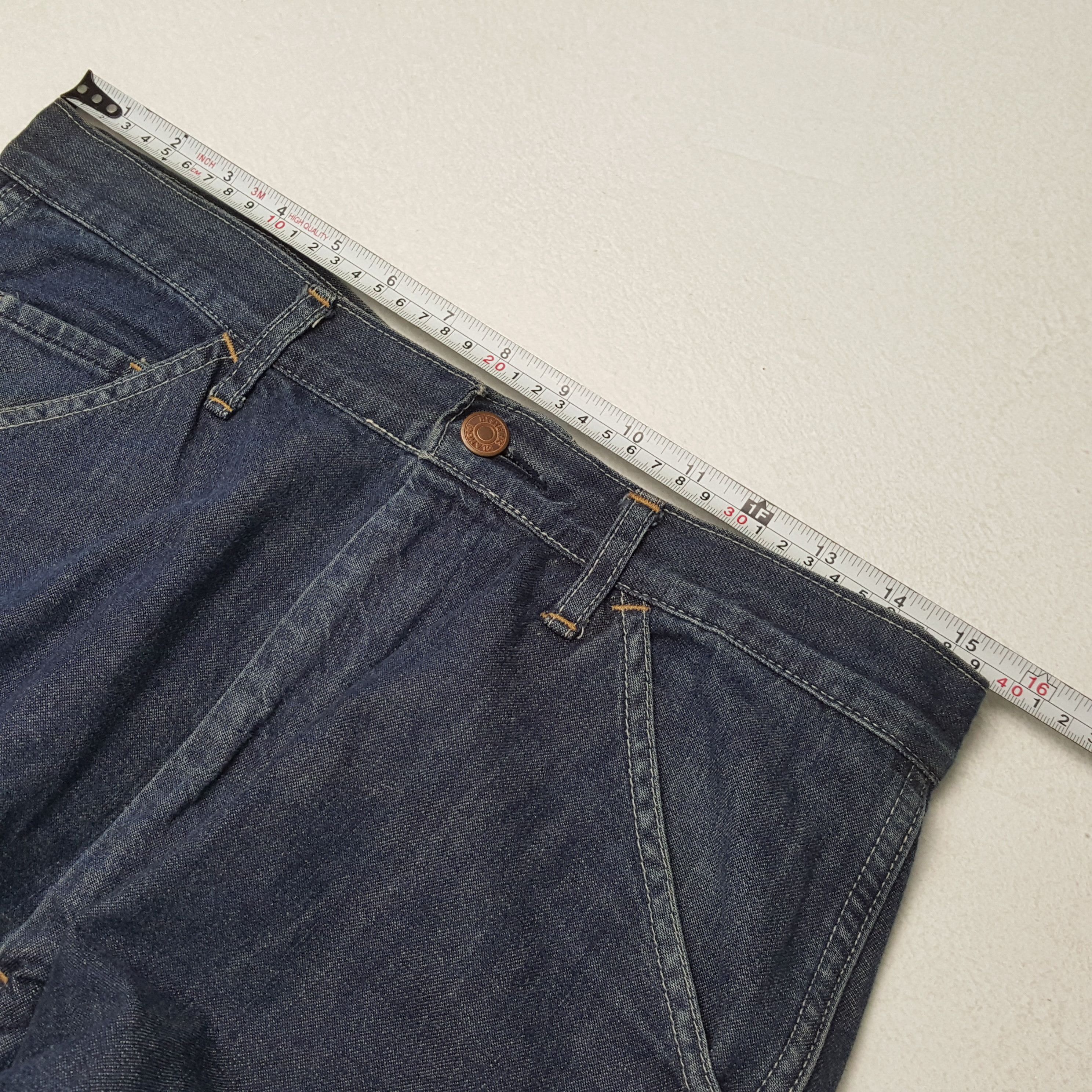 Hysteric Glamour × Japanese Brand × Vintage HYSTERIC GLAMOUR Streetwear Custom Art Jeans dp1 Size US 31 - 7 Thumbnail