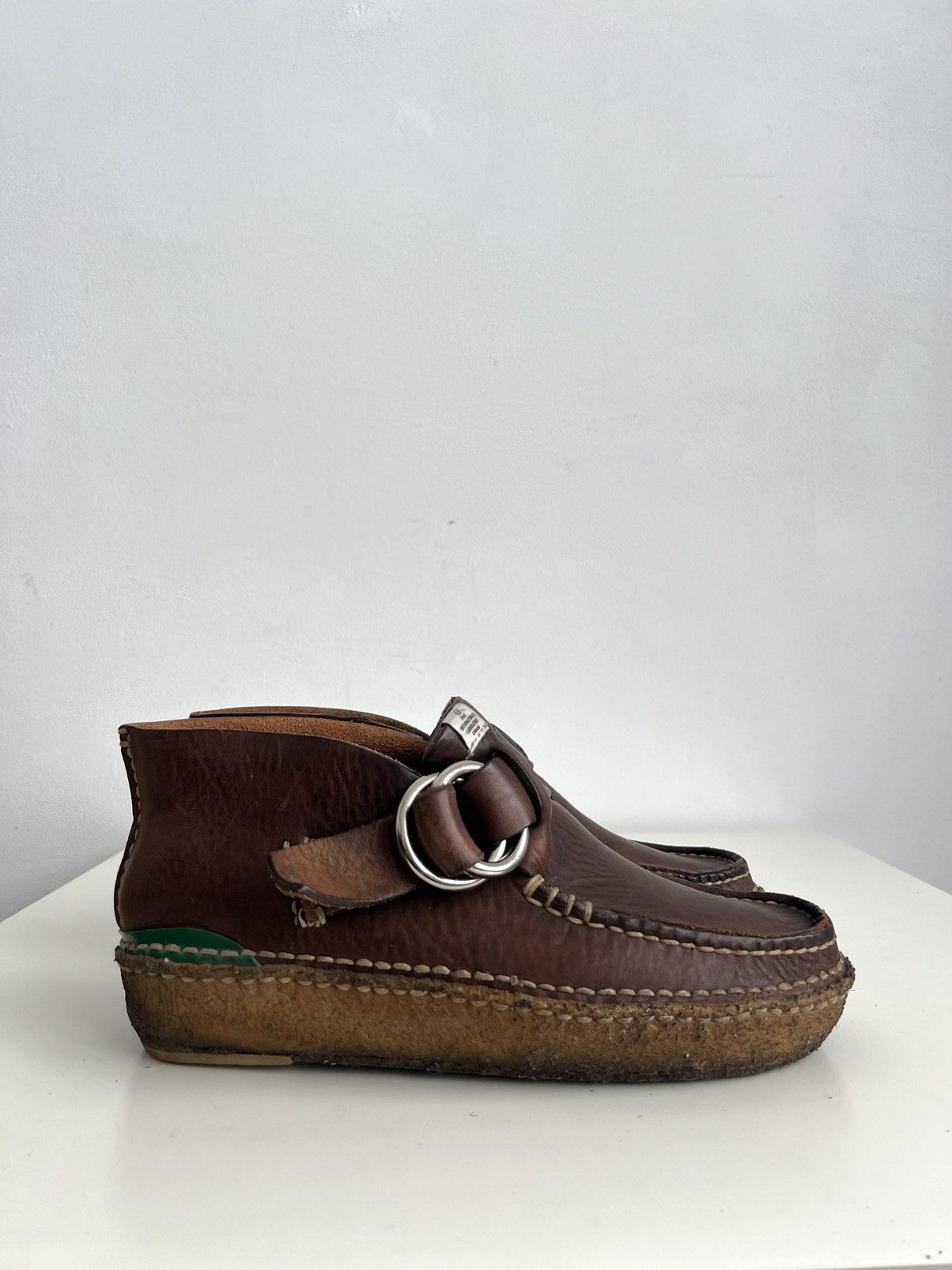 Visvim 🔥Visvim Skynyrd Double Ring Leather Folk Moc Boots Size US 8.5 / EU 41-42 - 3 Thumbnail