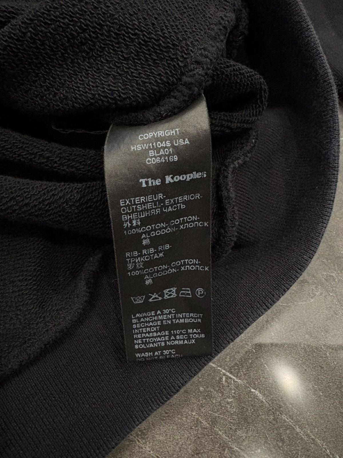The Kooples The Kooples Sport Crewneck Sweatshirt With Pockets Givenchy Size US XL / EU 56 / 4 - 5 Thumbnail