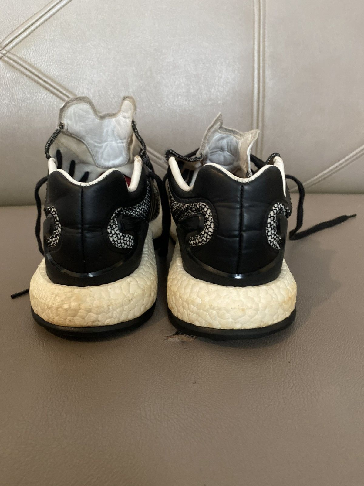 Adidas × Y's Adidas x yohji yamamoto pureboost oreo sneakers Size US 9 / EU 42 - 9 Thumbnail