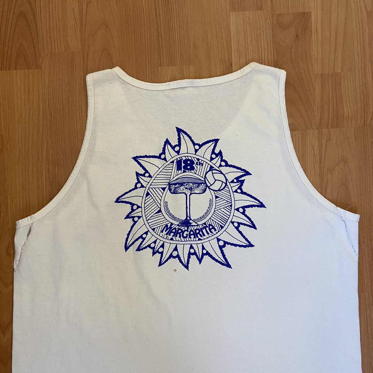 Vintage Vintage 18th IB Margarita Volleyball Tournament Tank Top XL Size US XL / EU 56 / 4 - 3 Thumbnail