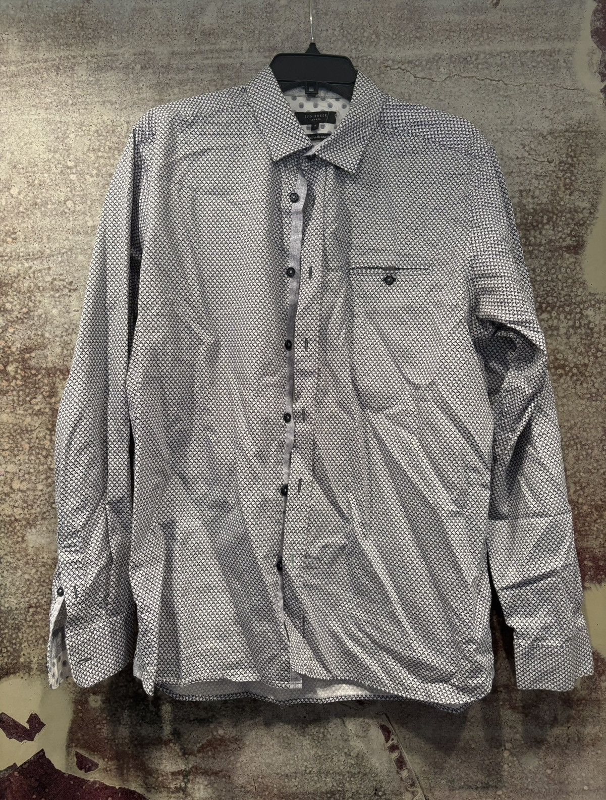 Ted Baker Ted Baker London White Button Down Shirt XXL Size US XXL / EU 58 / 5 - 1 Thumbnail