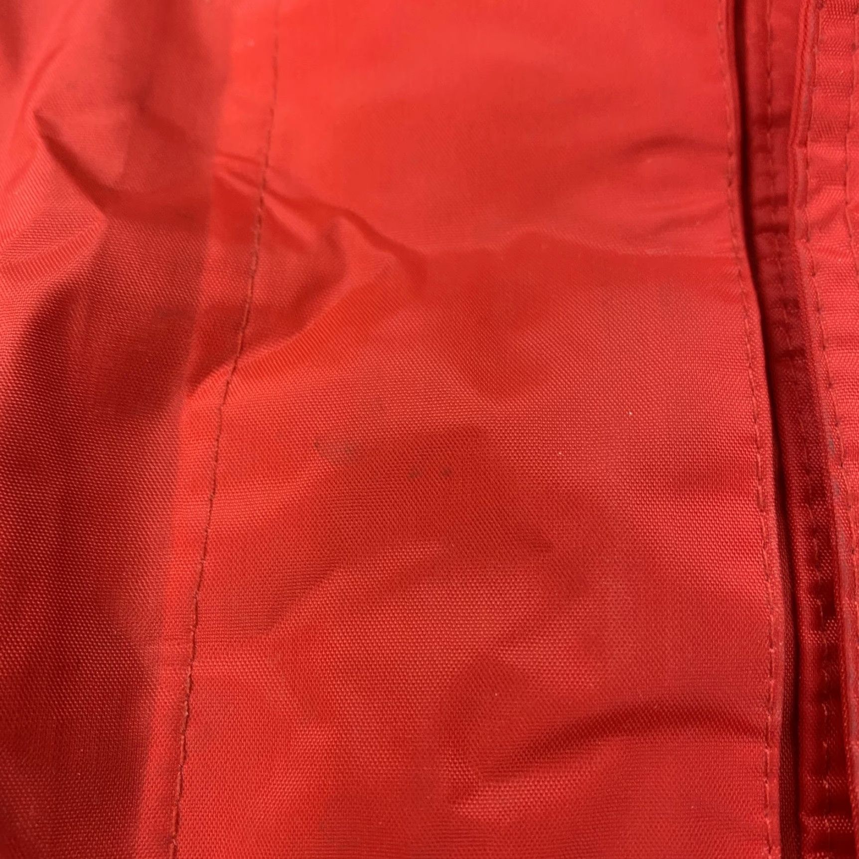 Vintage VINTAGE Tour Master Elite Series II Rainsuit Jacket Mens XL Motorcycle Hood Waterproof Red Striped Pattern 1980s Mens Size 46R - 6 Thumbnail