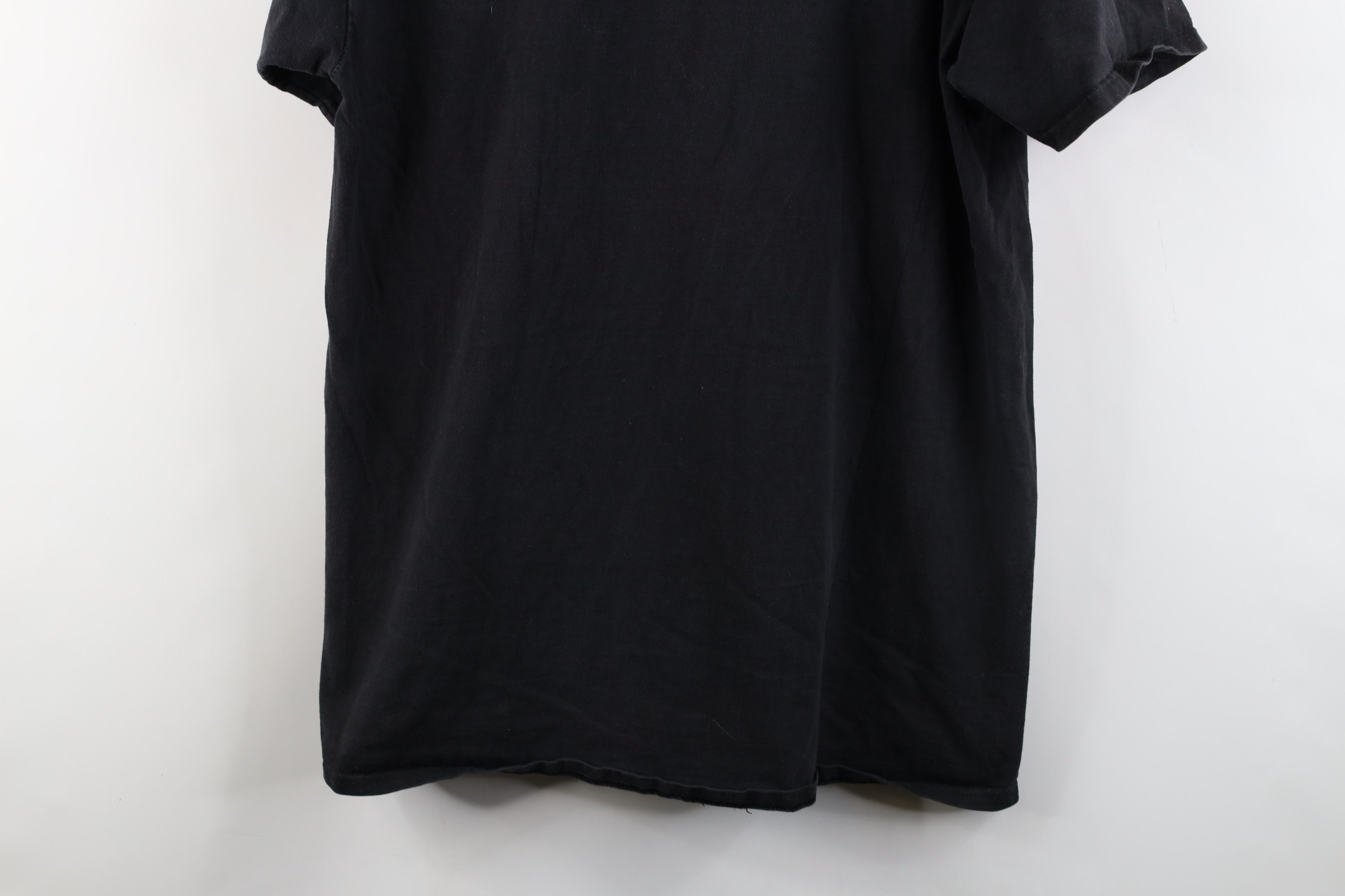 Vintage Vintage 90s Streetwear Cotton Short Sleeve T-Shirt Black Size US L / EU 52-54 / 3 - 14 Thumbnail
