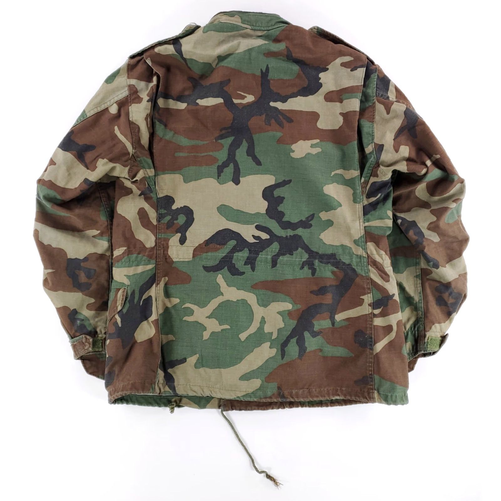 Alpha Industries VINTAGE Alpha Industries M65 Jacket Woodland Camo Mens M Regular Military Jacket M Size US M / EU 48-50 / 2 - 4 Thumbnail