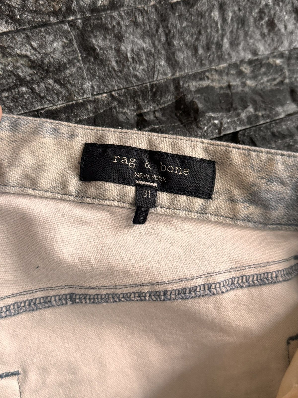 Rag & Bone Rag and Bone Digital Print Pants Size US 31 - 3 Thumbnail