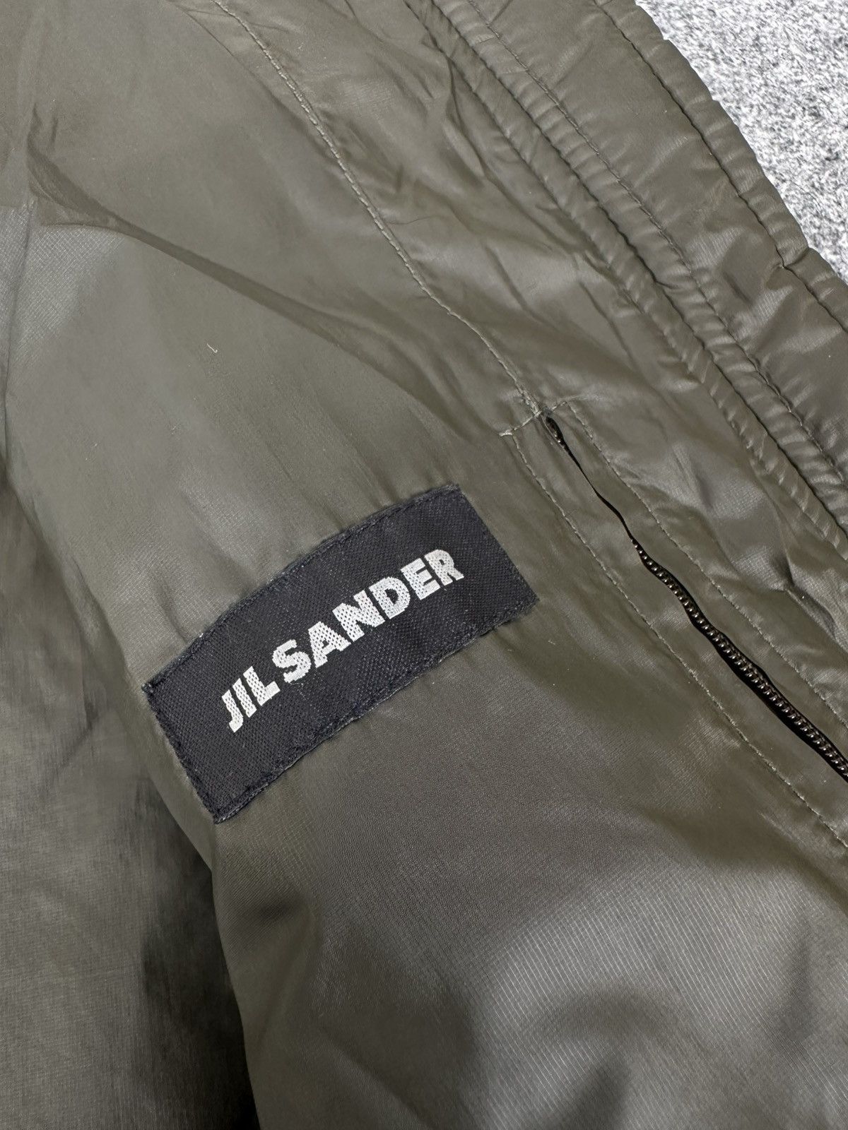 Jil Sander Jil Sander - Raf Simons - Collar Cuffs Nylon Rider Zip-up Size US M / EU 48-50 / 2 - 16 Thumbnail