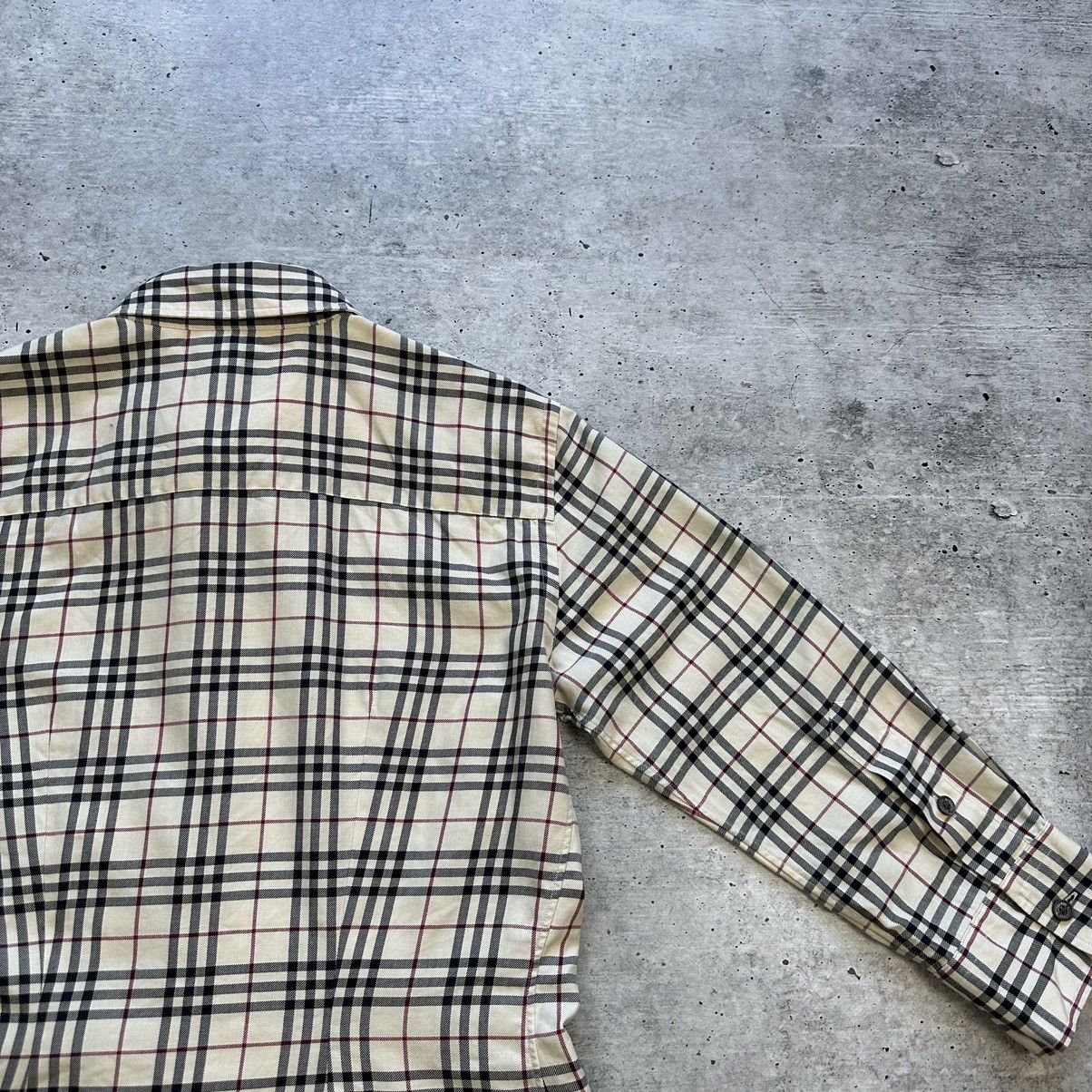 Burberry Burberry London Nova Check Button 3/4 Sleeve Shirt Size S / US 4 / IT 40 - 15 Thumbnail