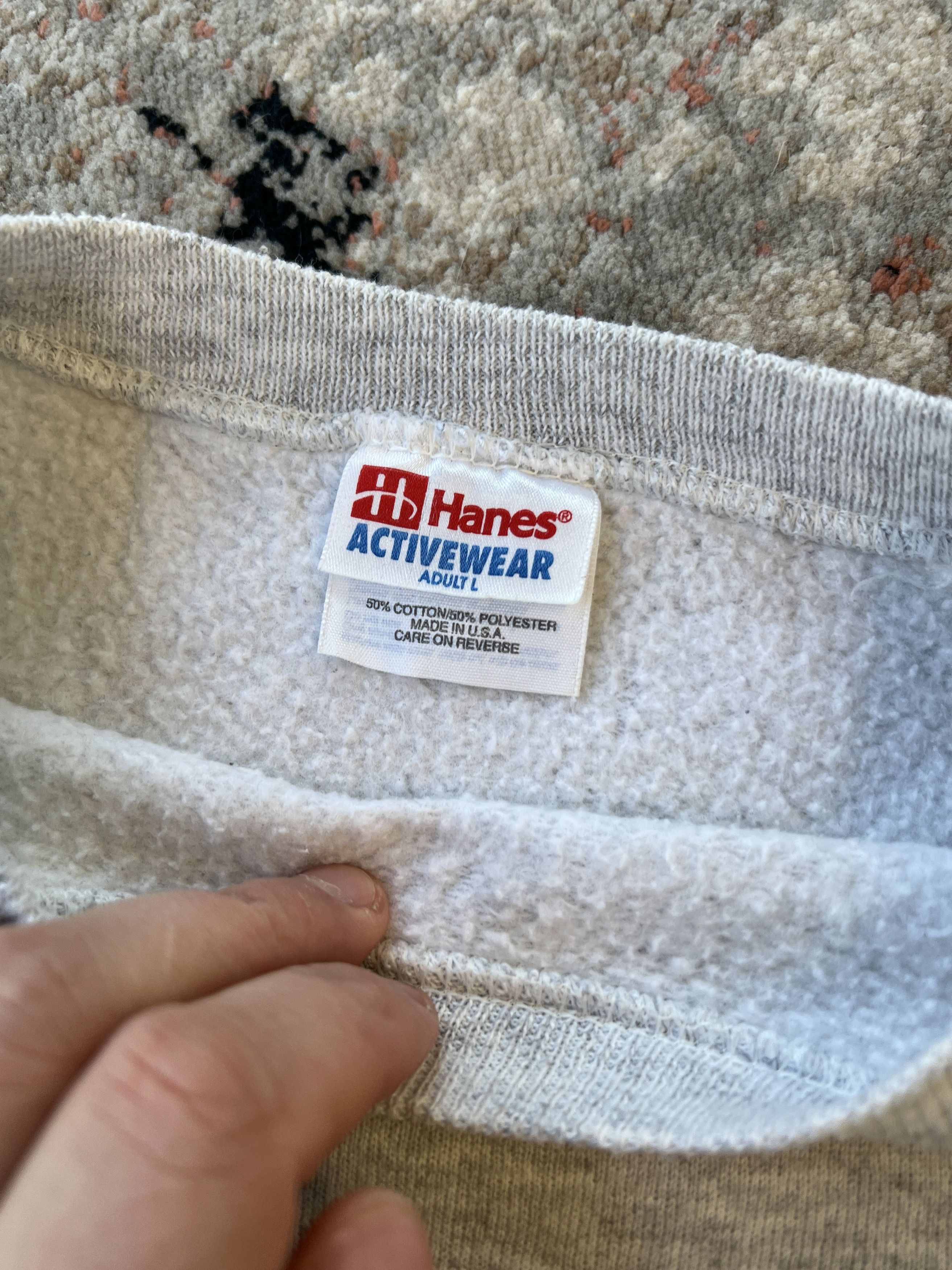 Hanes Vintage CAN/AM Hockey Club Made In USA Sweatshirt Size US L / EU 52-54 / 3 - 6 Thumbnail