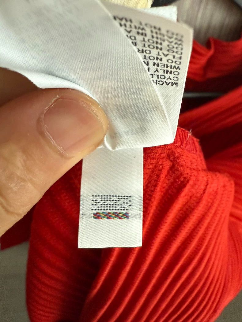 Issey Miyake Issey Miyake size:3 Red pleated cardigan Size S / US 4 / IT 40 - 5 Thumbnail