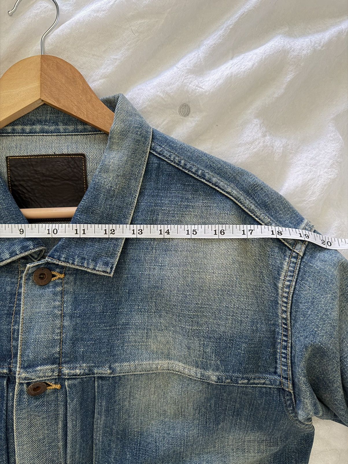 Taiga Takahashi Taiga Takahashi Lot 703 Type 1 Denim Jacket, Size 40 Size US M / EU 48-50 / 2 - 9 Thumbnail
