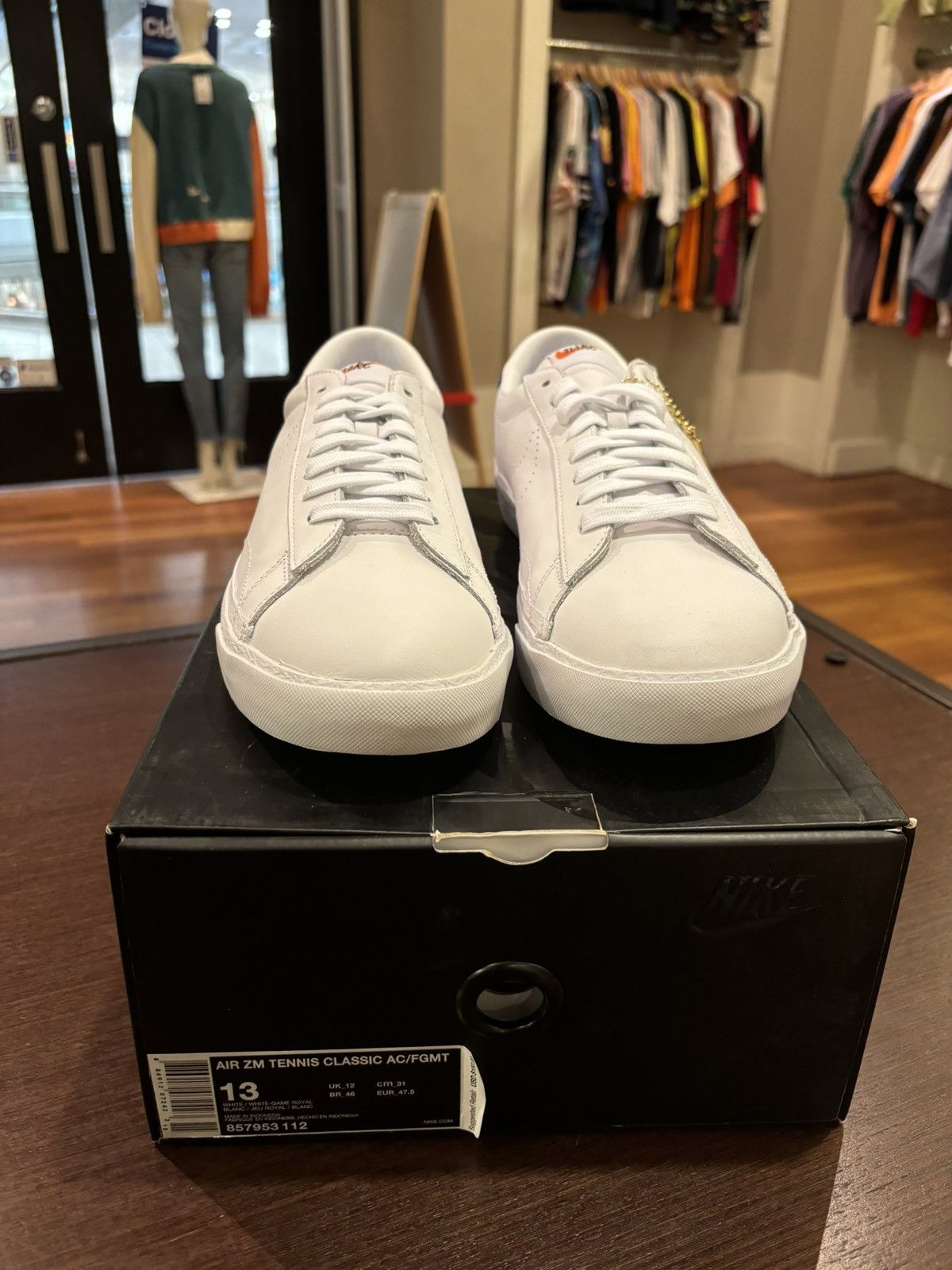 Fragment Design × Nike Fragment X Air Zoom Tennis Classic AC Size US 13 / EU 46 - 5 Thumbnail