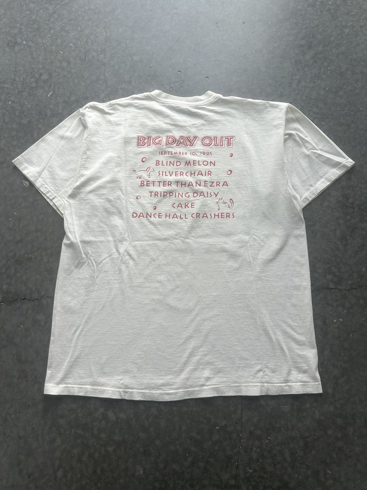Band Tees × Vintage Vintage 90s Big Day Out Festival Graphic Tee Size US XL / EU 56 / 4 - 11 Thumbnail