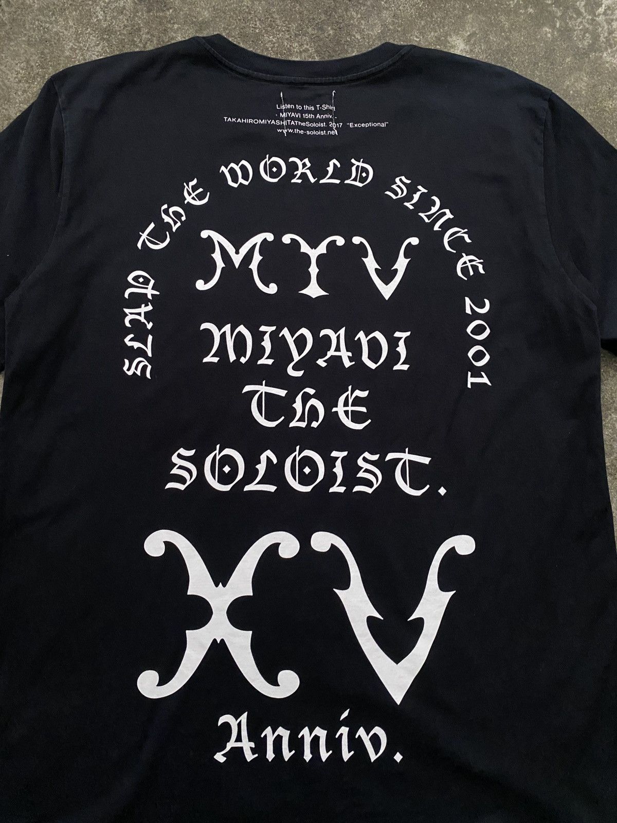 Number (N)ine × Takahiromiyashita The Soloist. ARCHIVE TAKAHIROMIYASHITA THE SOLOIST X MIYAVI 15TH ANNIV Size US M / EU 48-50 / 2 - 2 Thumbnail