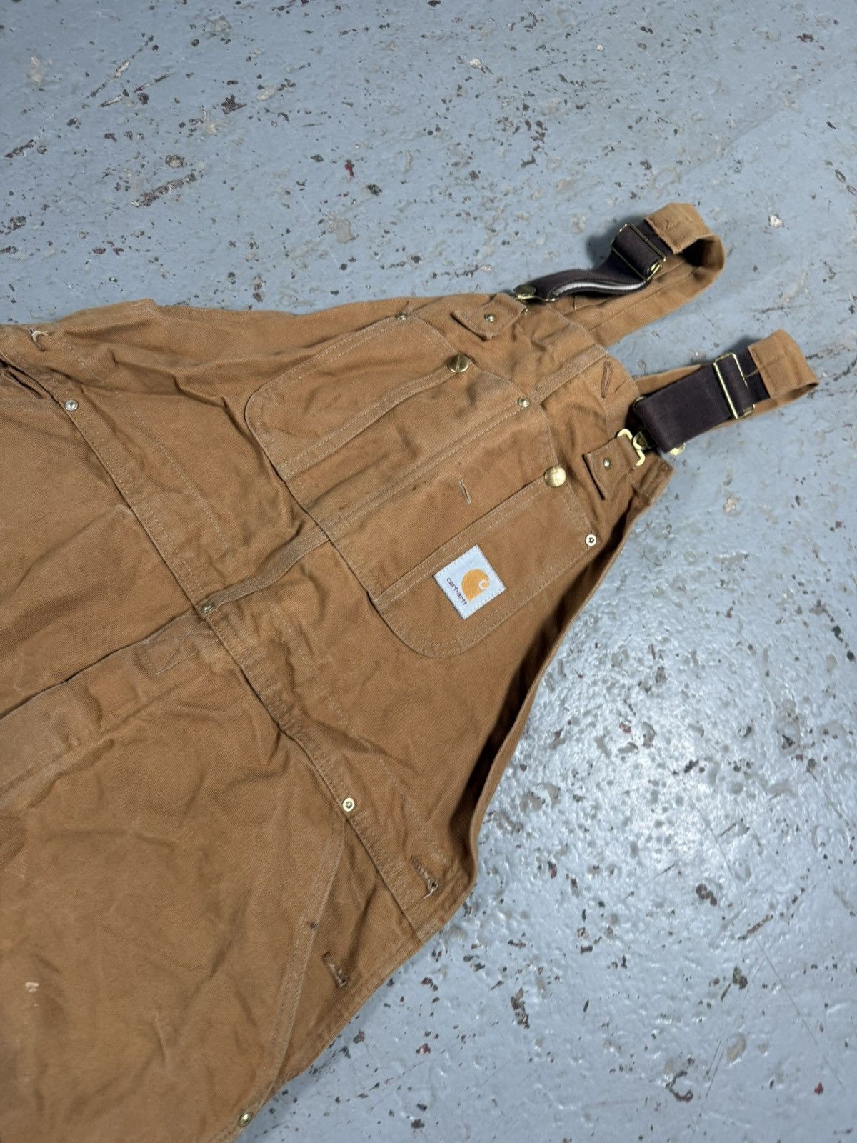 Carhartt Perfectly Thrashed Carhartt Overalls Size US 42 / EU 58 - 6 Thumbnail