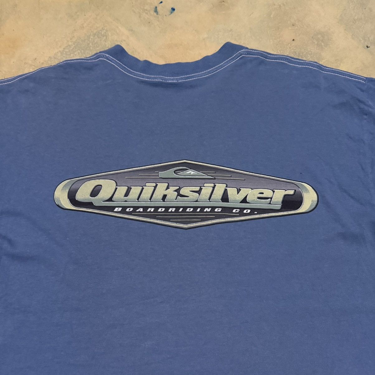 Quiksilver Vintage Quiksilver Big Logo T Shirt Size US L / EU 52-54 / 3 - 3 Thumbnail
