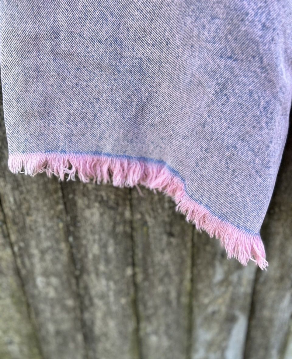 Other ThrowBack High Rise Bermuda Pink Acid Wash Denim Shorts 4 Size 27" / US 4 / IT 40 - 6 Thumbnail