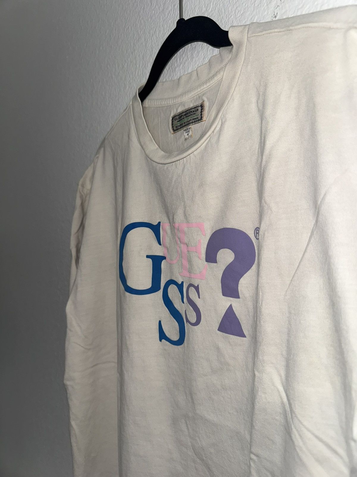 Guess Vintage Guess Spellout Tee Size US M / EU 48-50 / 2 - 3 Thumbnail
