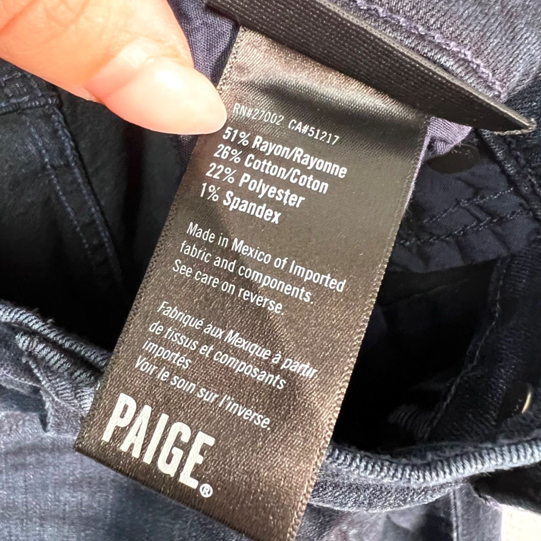 Paige Paige Federal Jeans Slim Straight Dark Wash Denim Mens 30 Regular Blue 5-Pocket Stretch Slim Inseam 30 Fashion Vintage? No Size US 30 / EU 46 - 5 Thumbnail