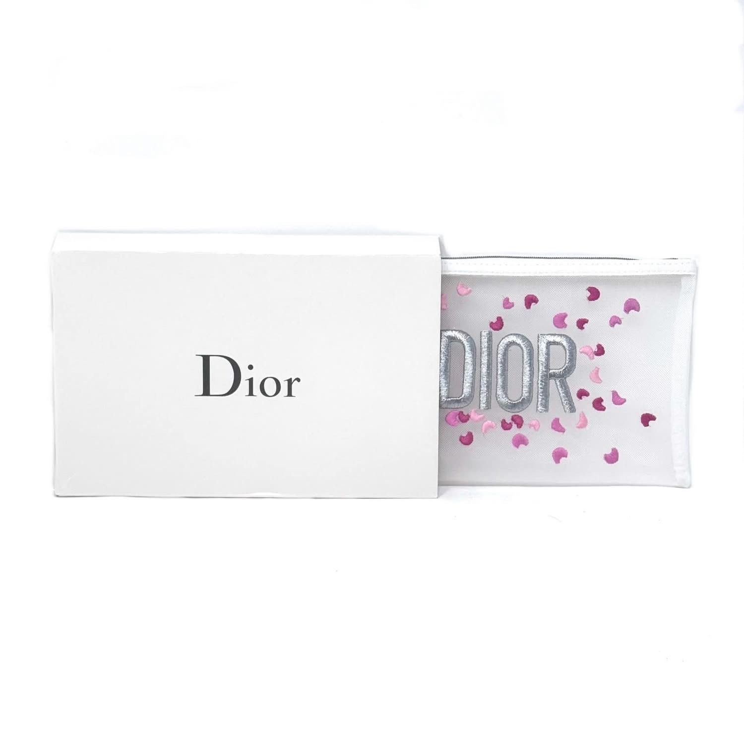 Dior Dior Mesh Zipper Pouch Size ONE SIZE - 2 Thumbnail