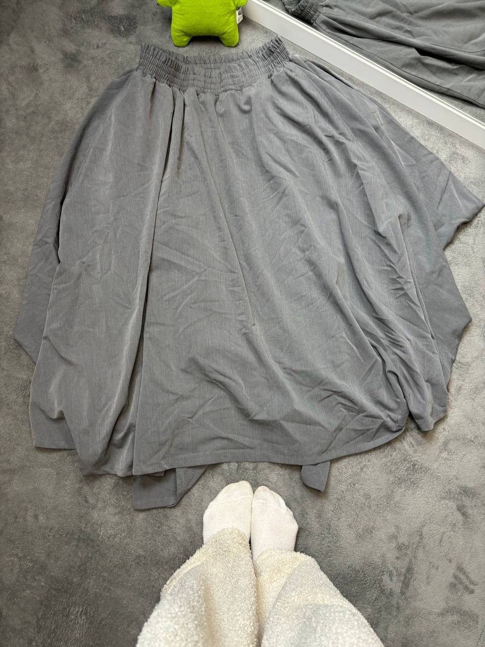 Japanese Brand × Vintage Vintage Aakasha Layered Skirt Pants Drop Crotch Sweat Jogger Size US 32 / EU 48 - 5 Thumbnail