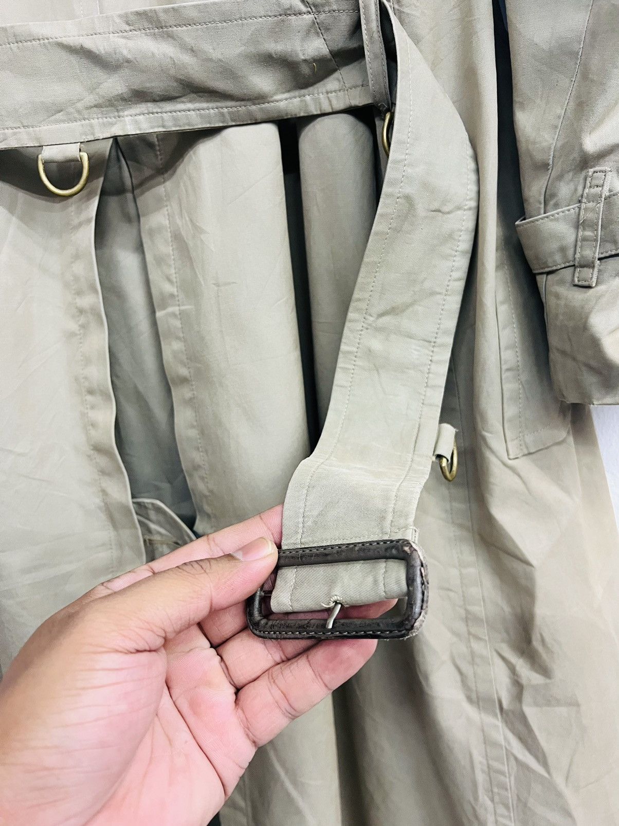 Burberry VINTAGE BURBERRY NOVA CHECK TRENCH COAT Size US S / EU 44-46 / 1 - 24 Thumbnail