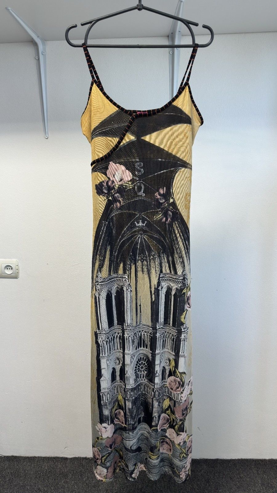 Other Save The Queen Maxi dress Eiffel Tower Notre Dame Paris Size L / US 10 / IT 46 - 1 Thumbnail