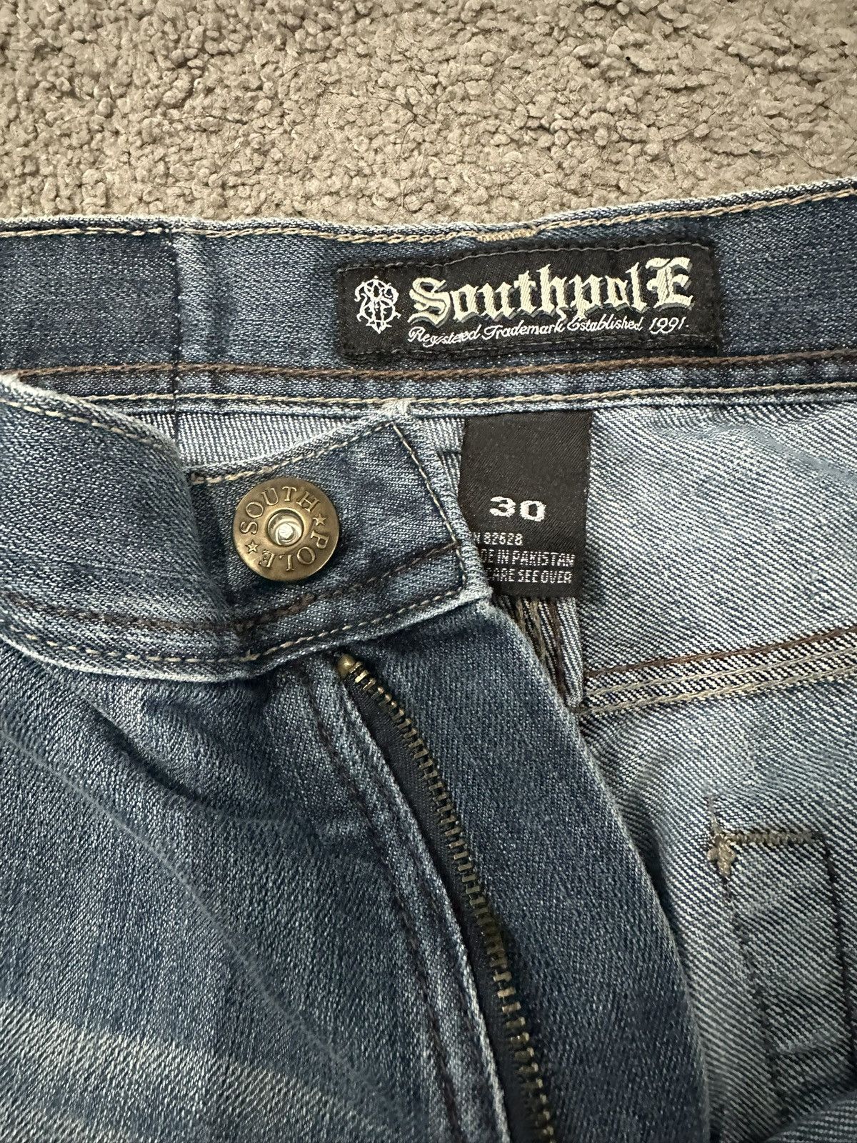 Southpole × Vintage Southpole Distressed Denim Size US 30 / EU 46 - 3 Thumbnail