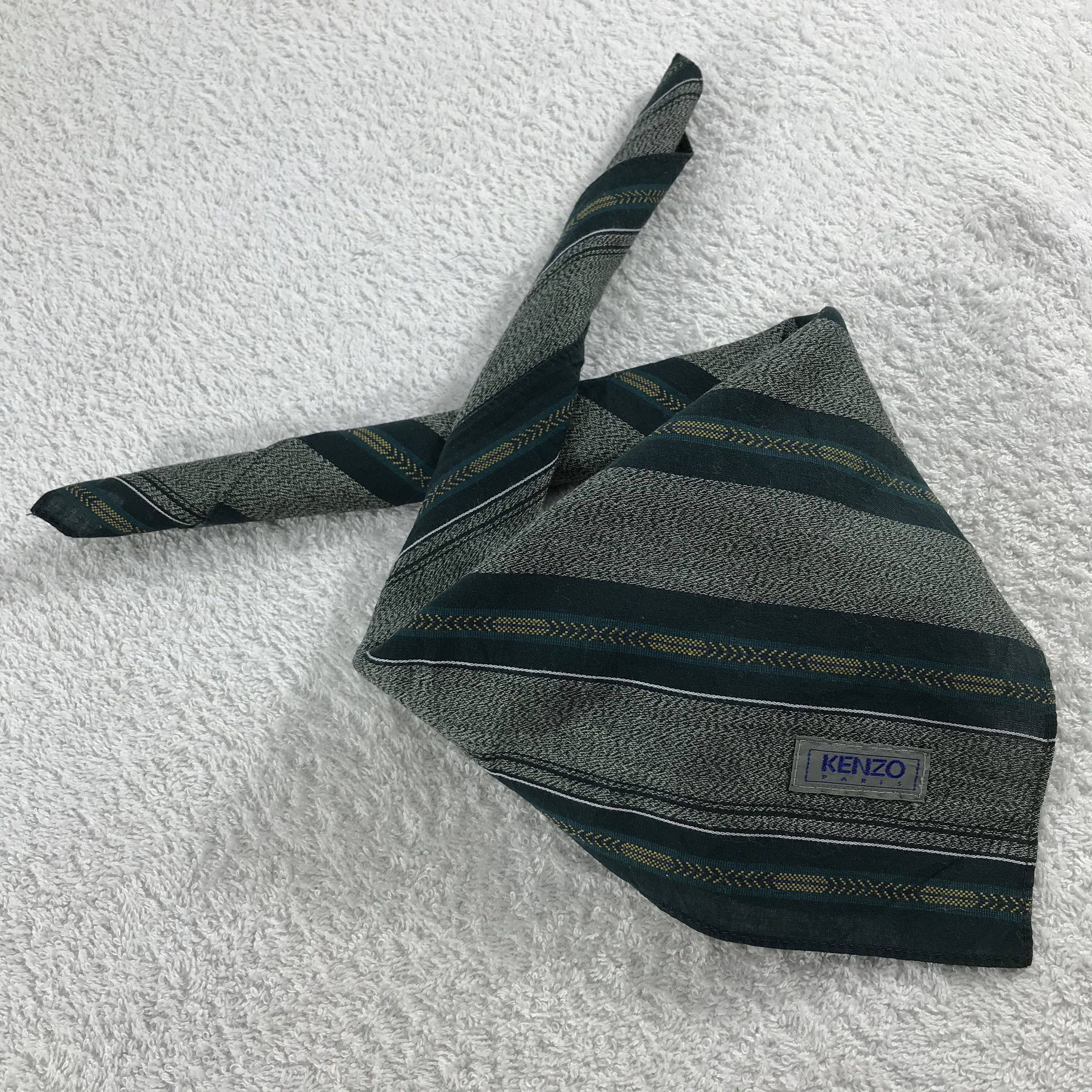 Kenzo × Vintage Kenzo Bandana / Handkerchief / Neckerchief - S246 Size ONE SIZE - 4 Thumbnail