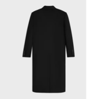 Celine o1w1db10526 2M73C9 Chesterfield Coat in Black Size XS / US 0-2 / IT 36-38 - 2 Thumbnail