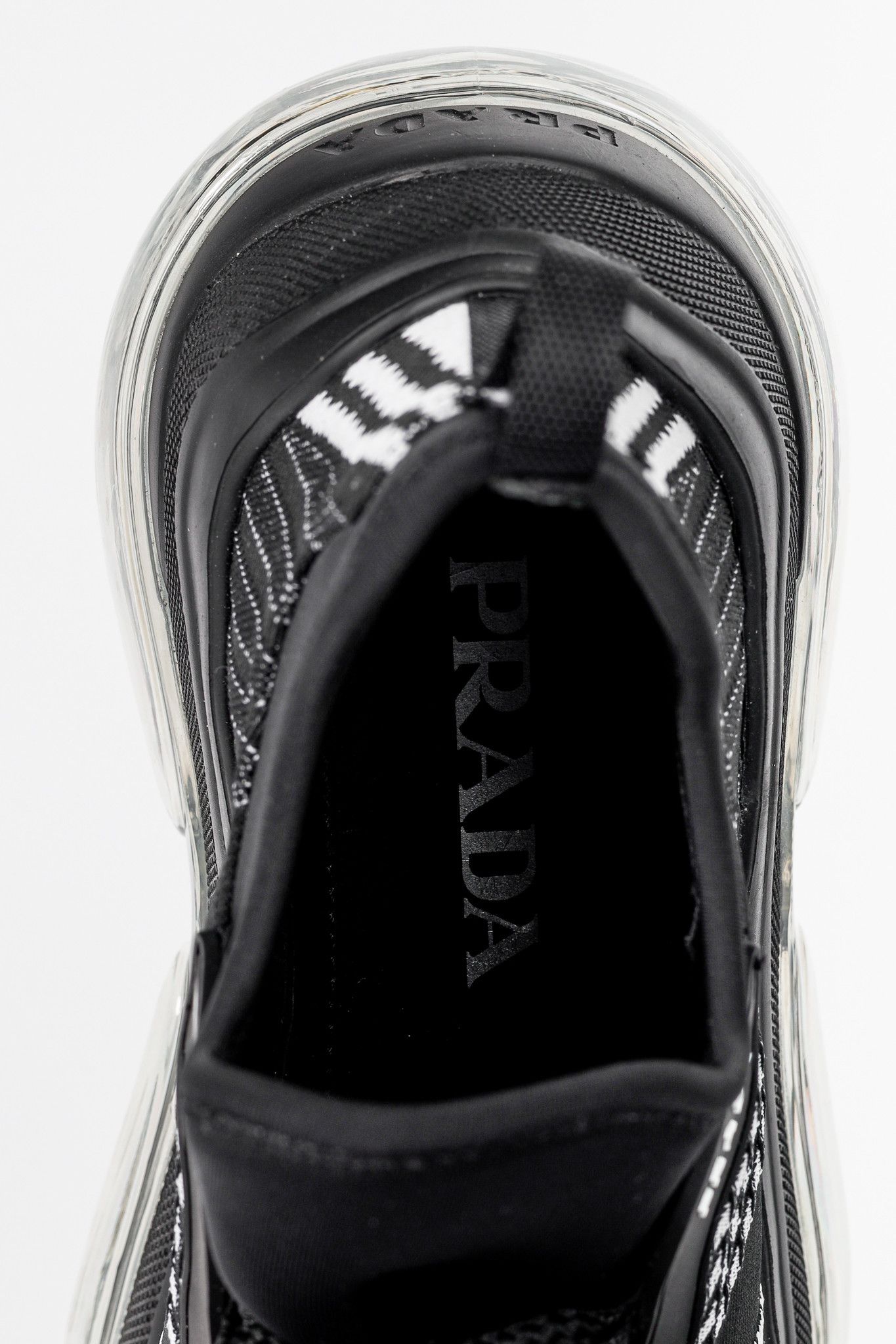 Prada Prada Cloudbust Nero Nylon Tech Low-Top Sneakers Size US 6 / IT 36 - 10 Thumbnail