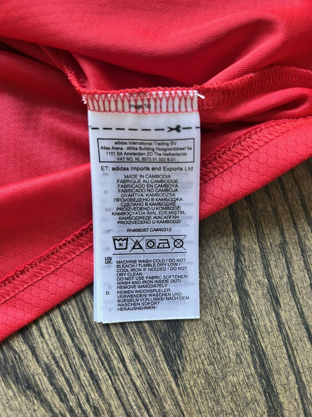 Adidas Arsenal Jersey Size US S / EU 44-46 / 1 - 5 Thumbnail