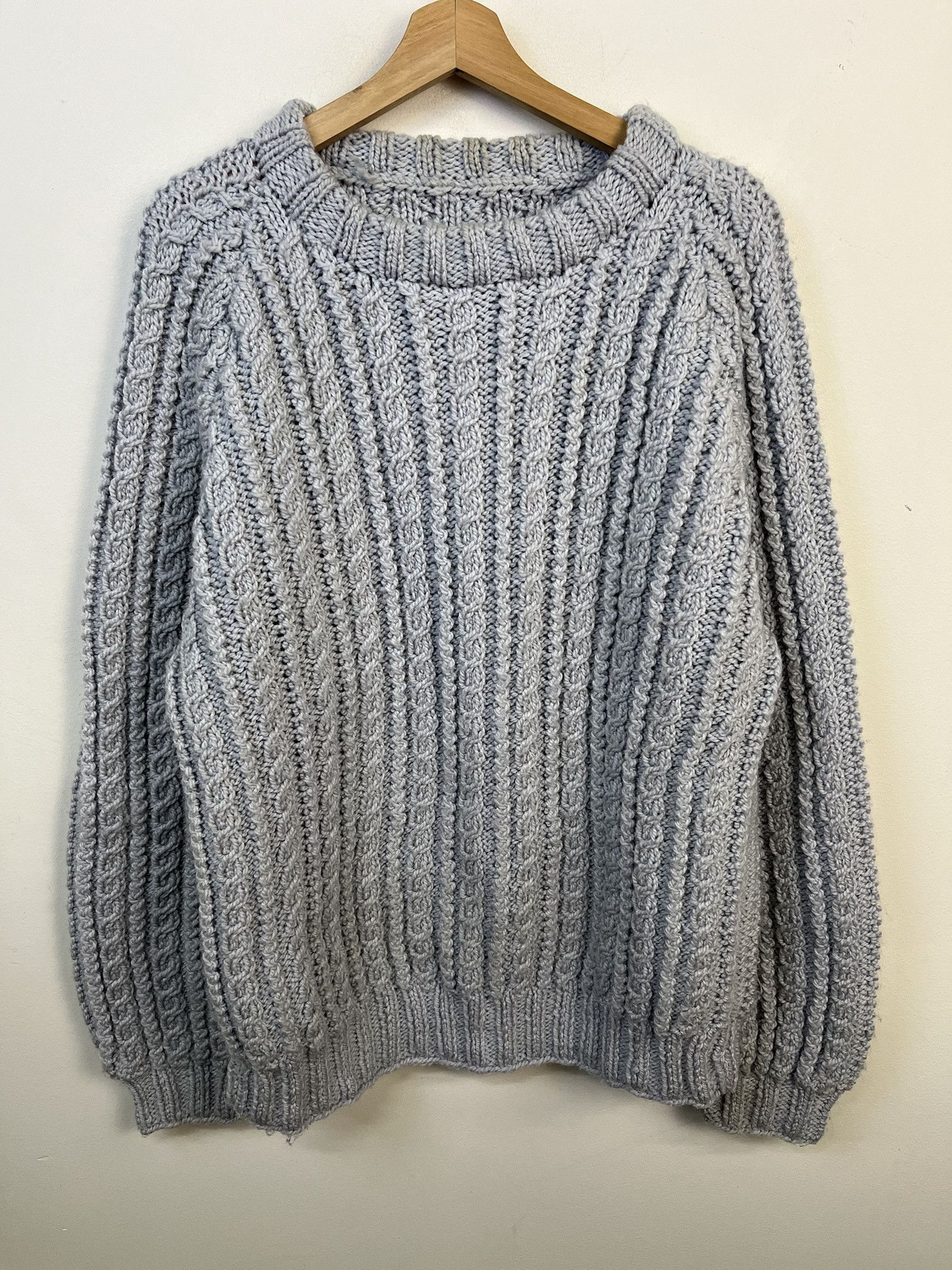 Other Vintage Knit Swetaer Thick Gauge Cableknit Sweater Size M Size US M / EU 48-50 / 2 - 1 Thumbnail