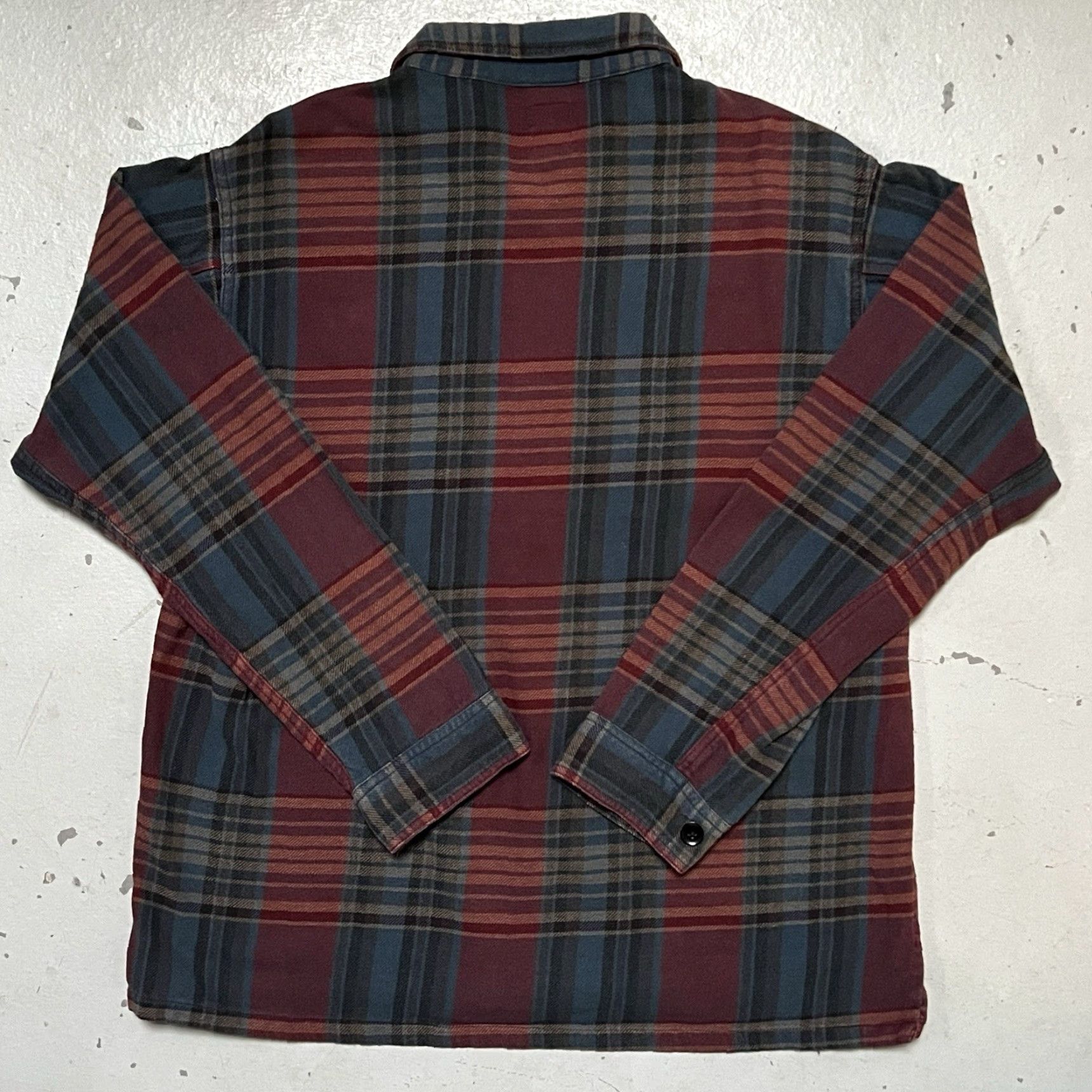 South2 West8 South2 West8 Heavy Flannel Plaid Nepenthes Made In Japan Work Shirt M Unisex Adults Multicolor Long Sleeve Button-Up Size US M / EU 48-50 / 2 - 7 Thumbnail