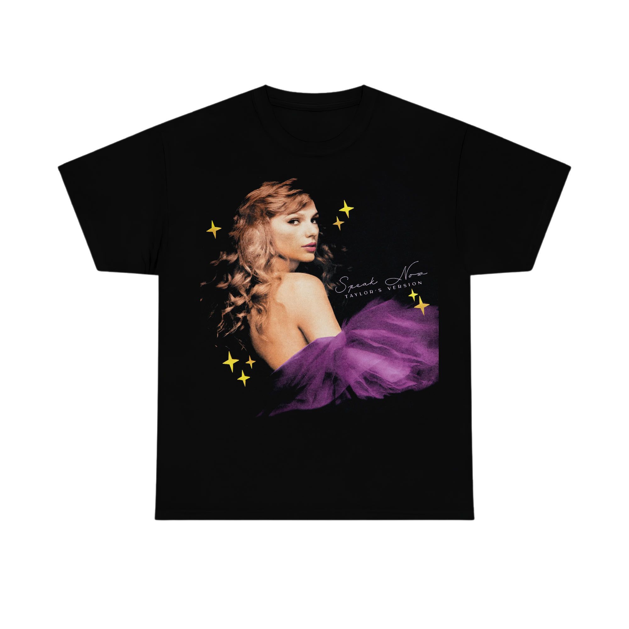 Other Speak Now (Taylor's Version) Black T-Shirt Size ONE SIZE - 1 Thumbnail