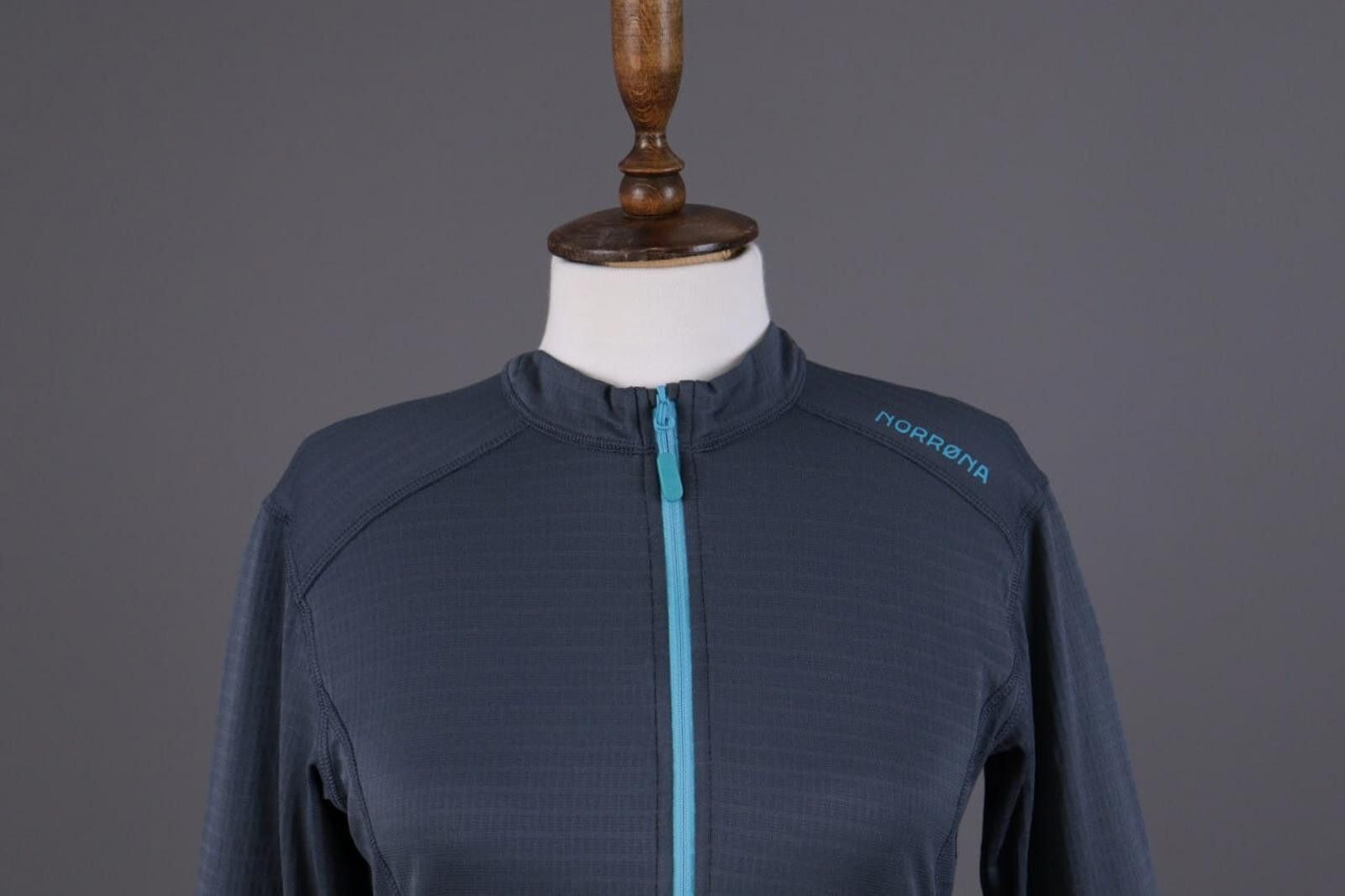 Norrona Norrona Bitihorn Gray 1/4 Zip Top Base Layer Size L Size L / US 10 / IT 46 - 2 Thumbnail