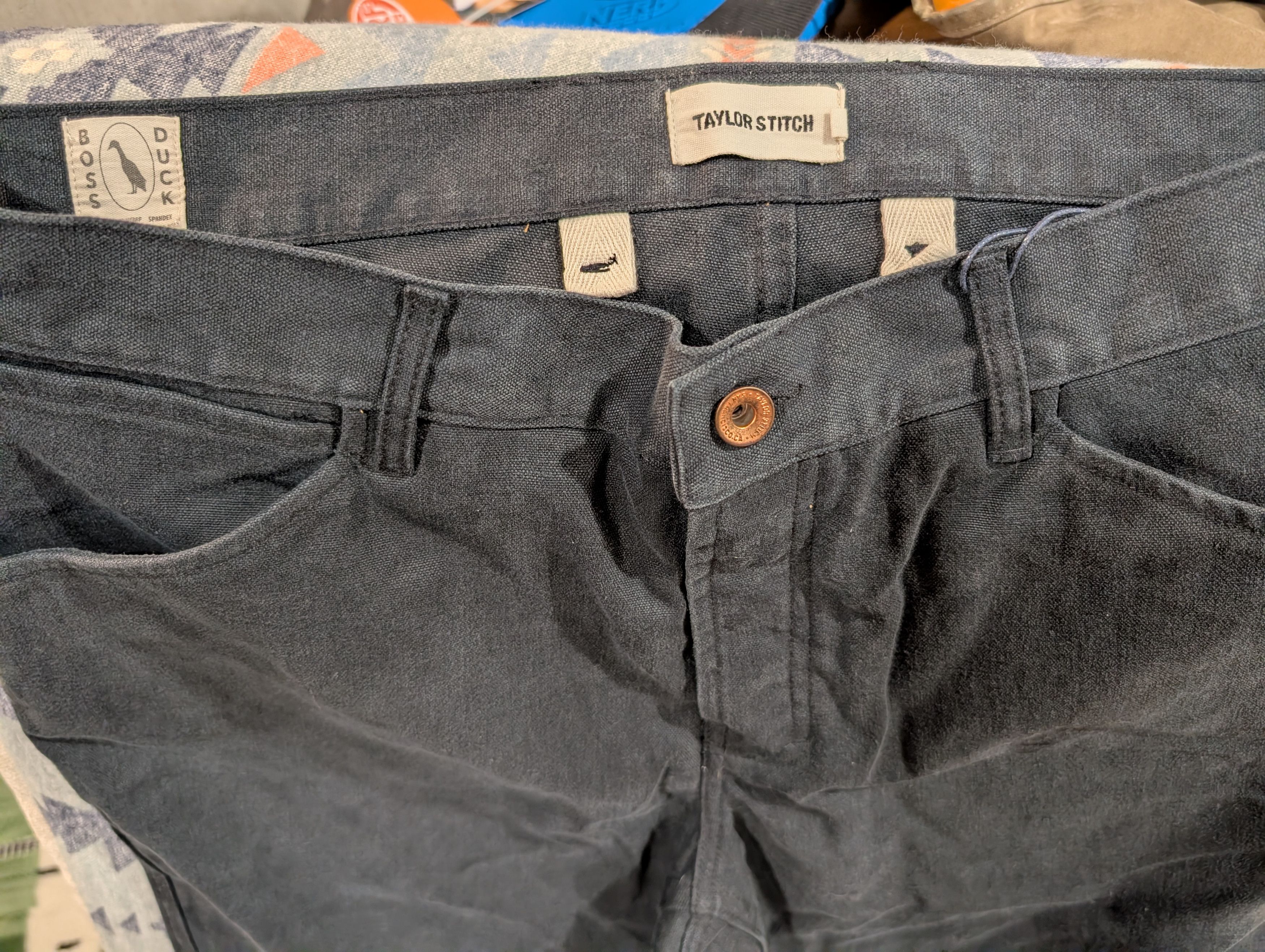 Taylor Stitch The Camp Pant in Coal Boss Duck Size US 36 / EU 52 - 3 Thumbnail