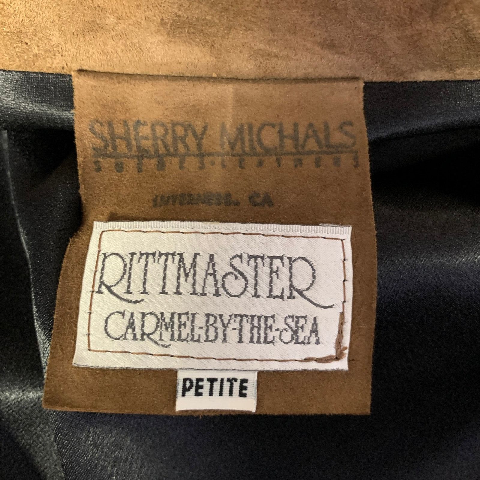 Other RITTMASTER Size XS Brown Suede Open Front Jacket Size XS / US 0-2 / IT 36-38 - 4 Thumbnail