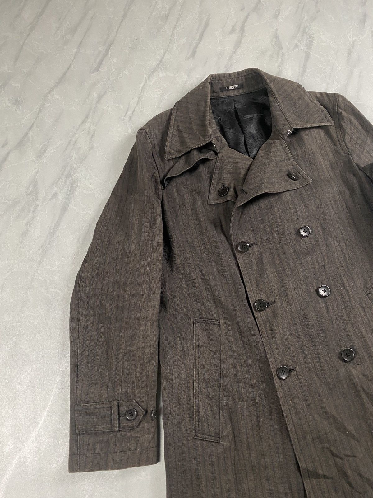 Tornado Mart Grail Vintage Tornado Mart Double Breasted Heavy Coat Jacket Size US M / EU 48-50 / 2 - 2 Thumbnail
