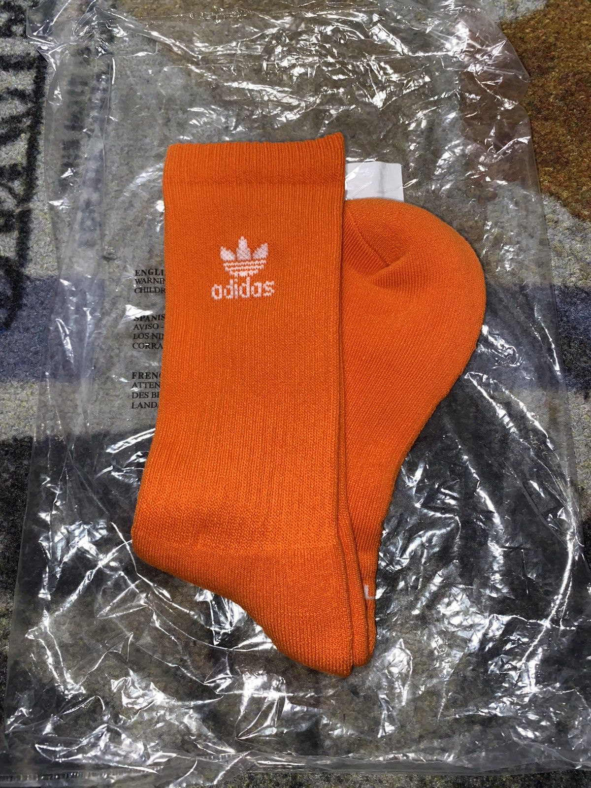 Adidas Adidas Trefoil Crew Sock (1 Pair) Size ONE SIZE - 1 Thumbnail