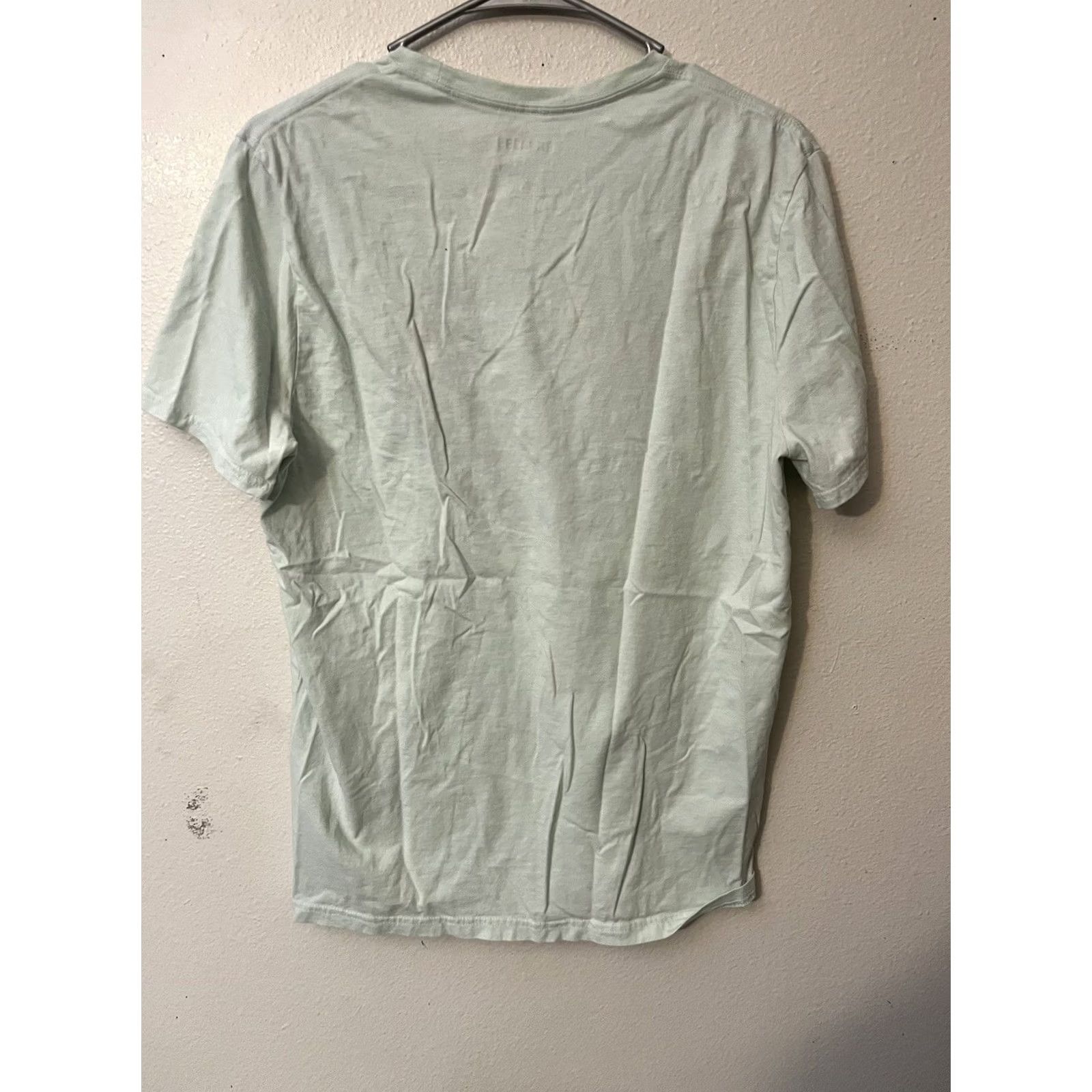 Express Express T-Shirt Size Medium Mint Green Logo CrewNeck Graphic Print Men Size US M / EU 48-50 / 2 - 3 Thumbnail