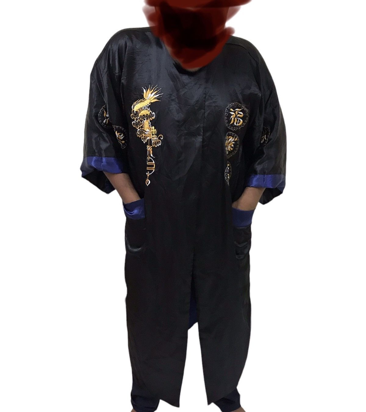 Japanese Brand Vintage Pyajamas Silk Reversible Dragon Size US M / EU 48-50 / 2 - 20 Thumbnail